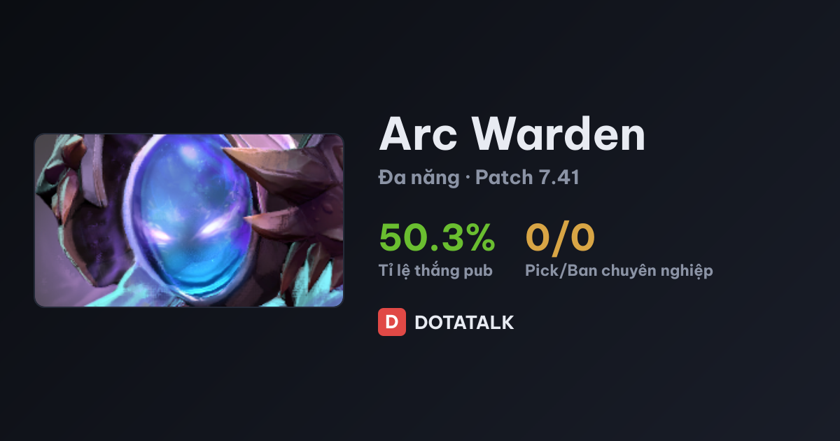 Thẻ chỉ số Arc Warden