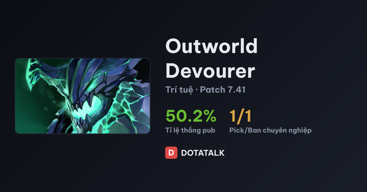 Thẻ chỉ số Outworld Devourer