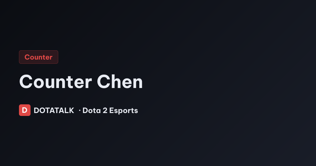Counter Chen